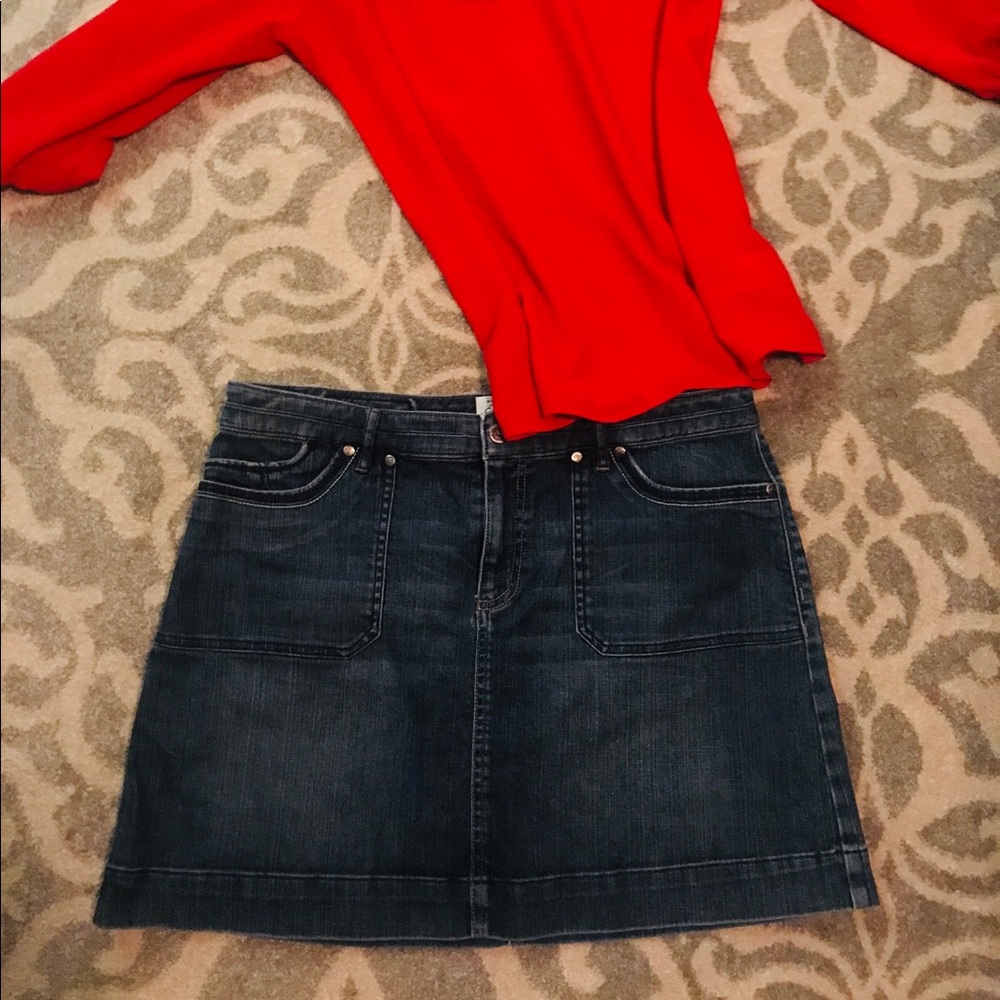 Denim skirt - White House Black Market